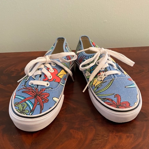 Vans Tropical Print Lace-ups - Van Doren Edition M 6.0 / W 7.5 - Picture 4 of 13